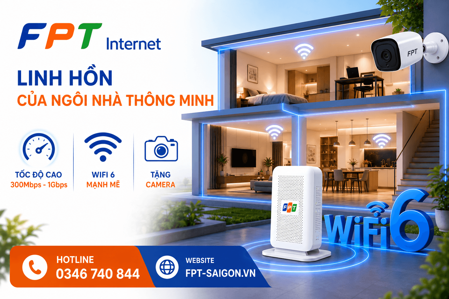 Modem WiFi 6 FPT Telecom